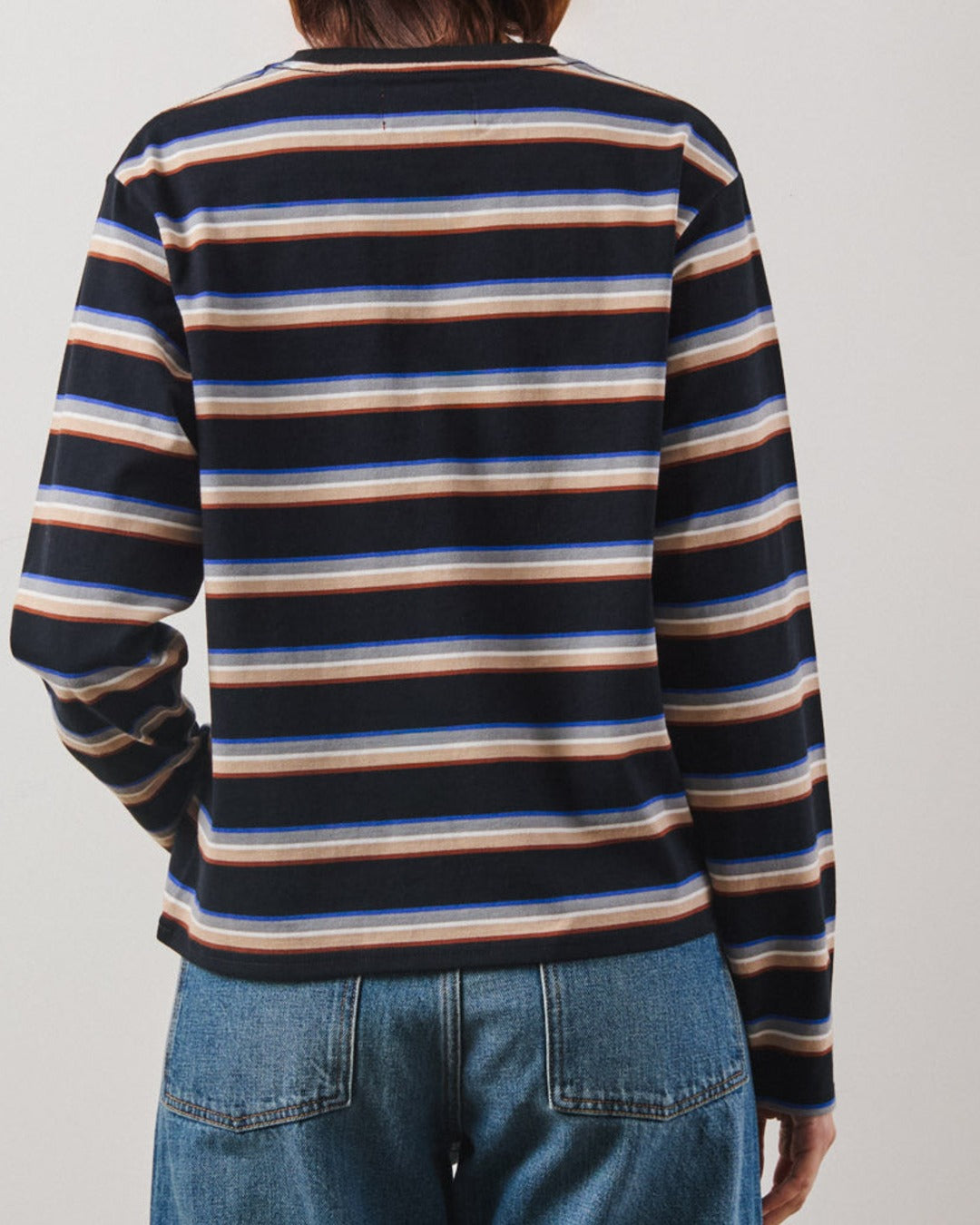 Merci - Nora Stripes T-Shirt - Black