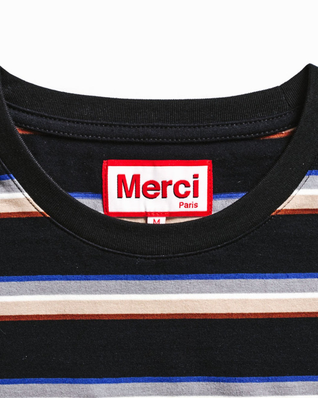 Merci - Nora Stripes T-Shirt - Black