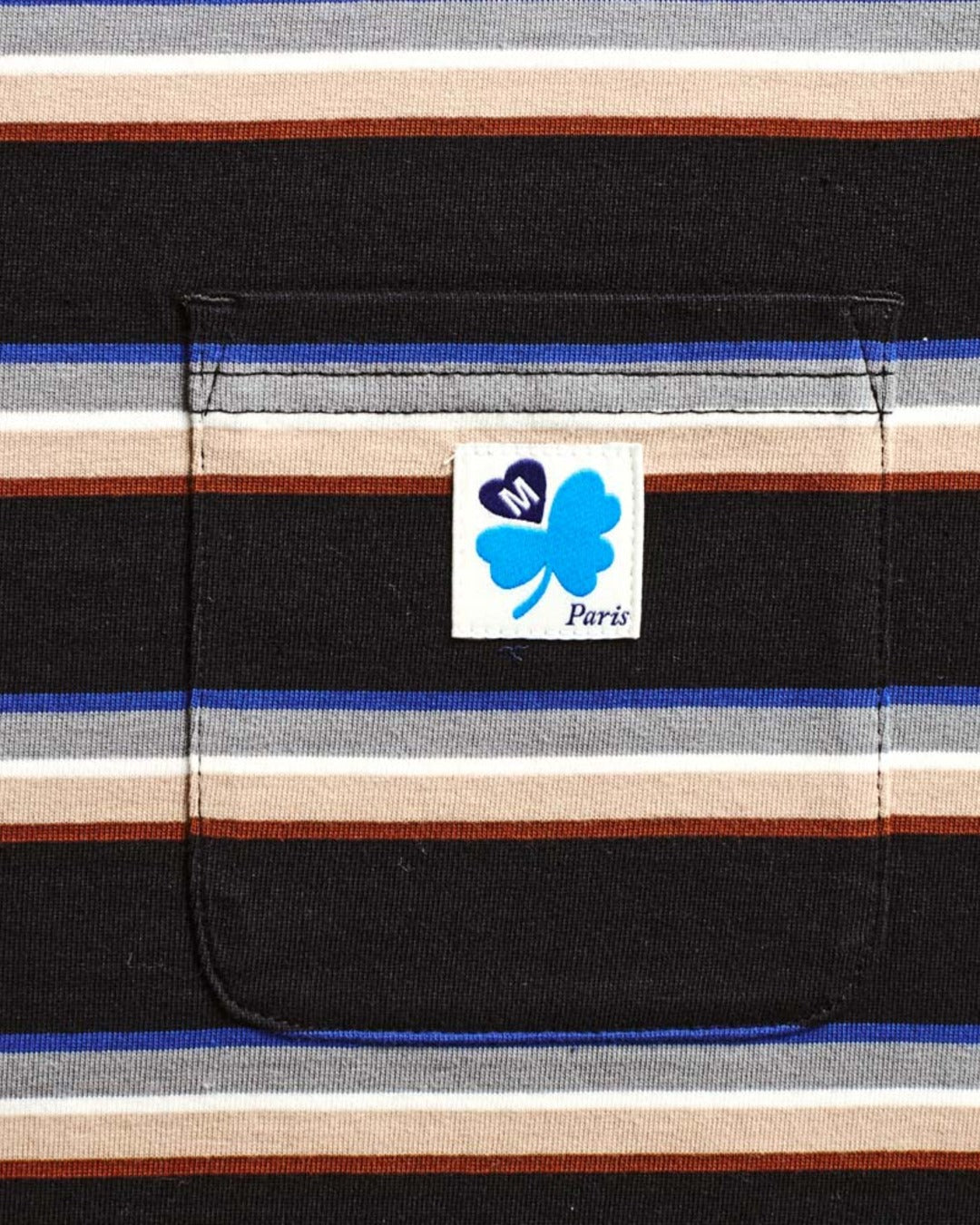 Merci - Nora Stripes T-Shirt - Black