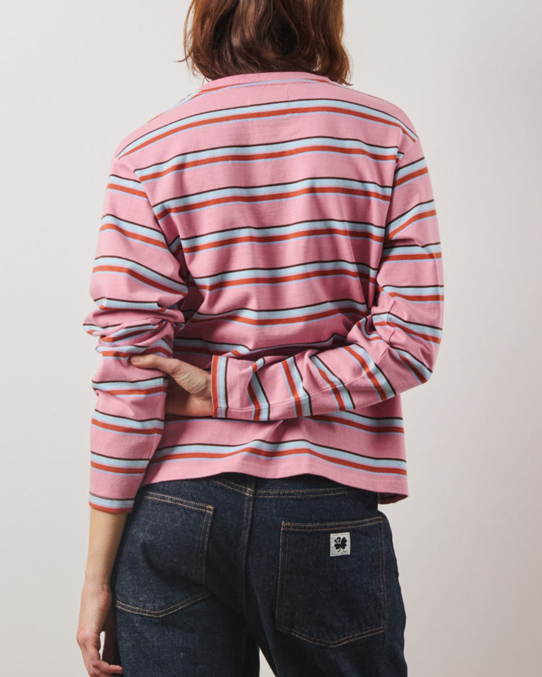 Merci - T-Shirt Nora Stripes - Rose