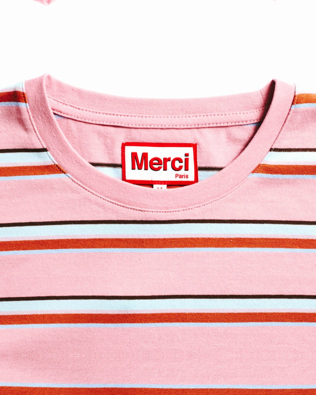 Merci - Nora Stripes T-Shirt - Pink