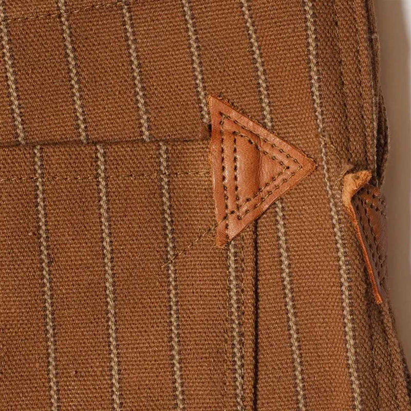 Warehouse & Co - Pantalon 1228 - Marron Rayures Canard