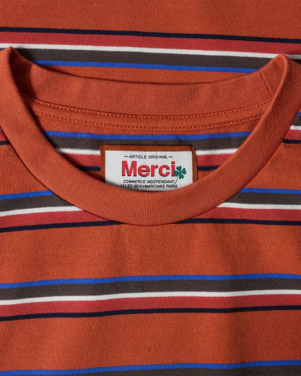 Merci - Vadim Stripes LS T-shirt - Hearth