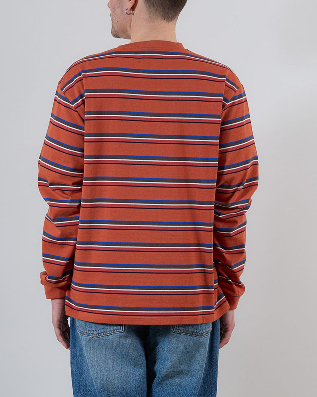 Merci - Vadim Stripes LS T-shirt - Hearth