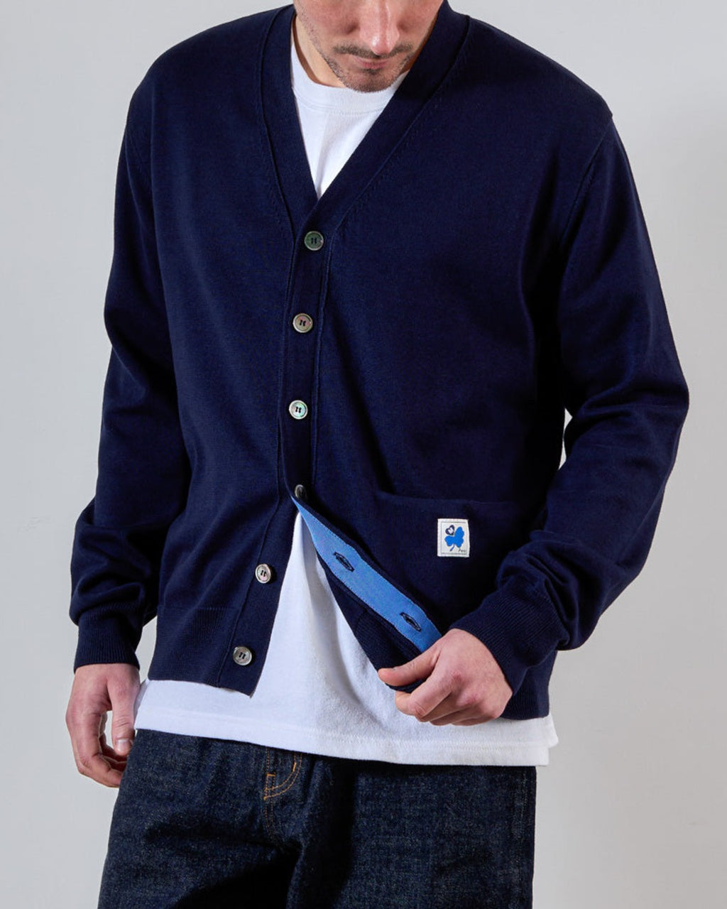 Merci - Cardigan Maximilien - Marine