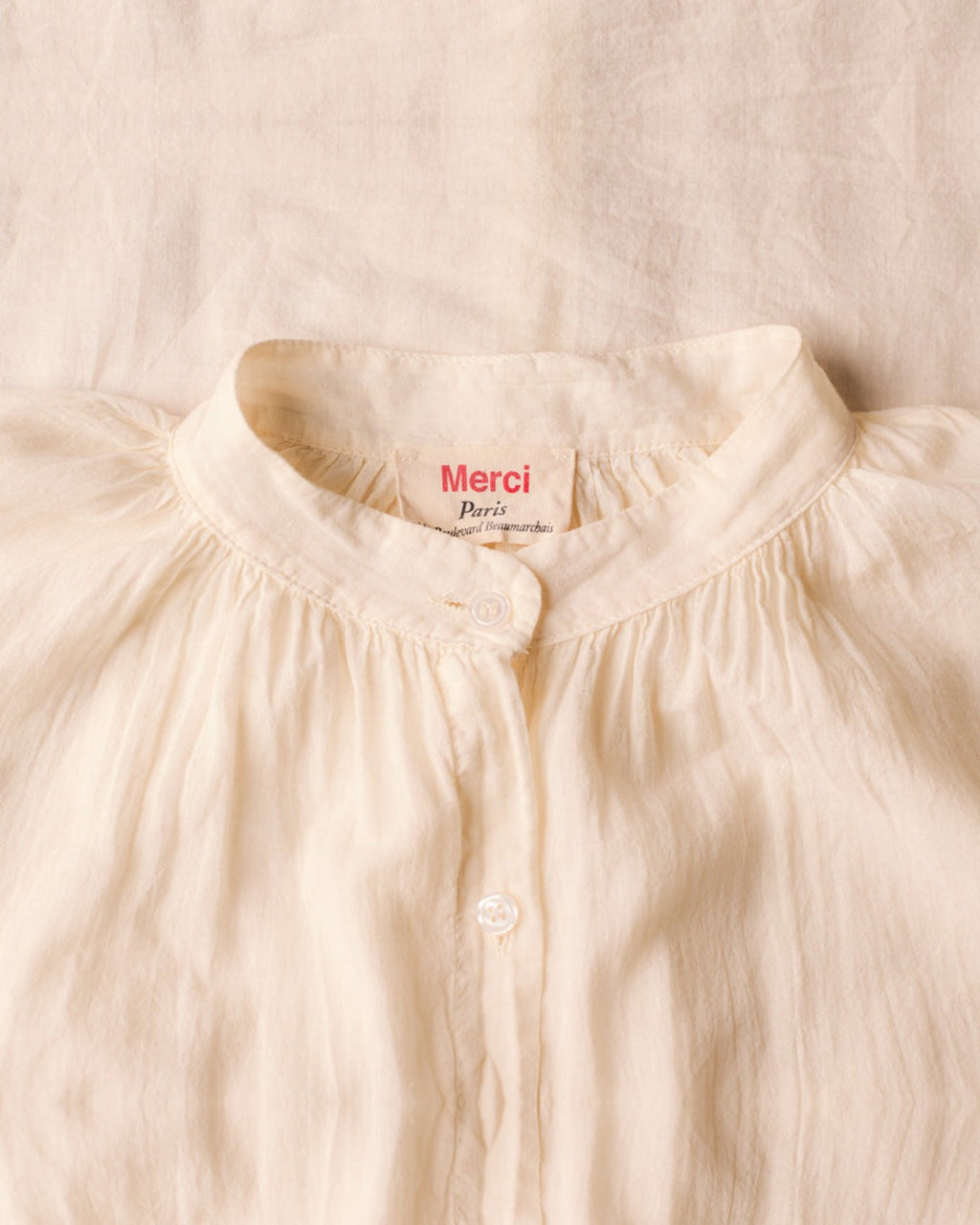 Merci - Chemise Victoria - Blanc Burro