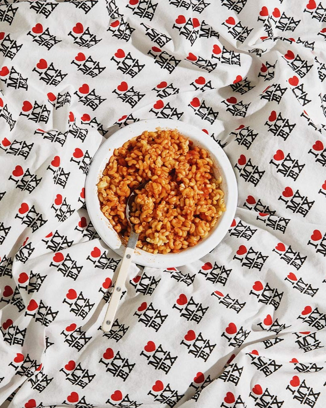 Merci x Carne Bollente - Cotton percale pillowcases - I Love My Ex