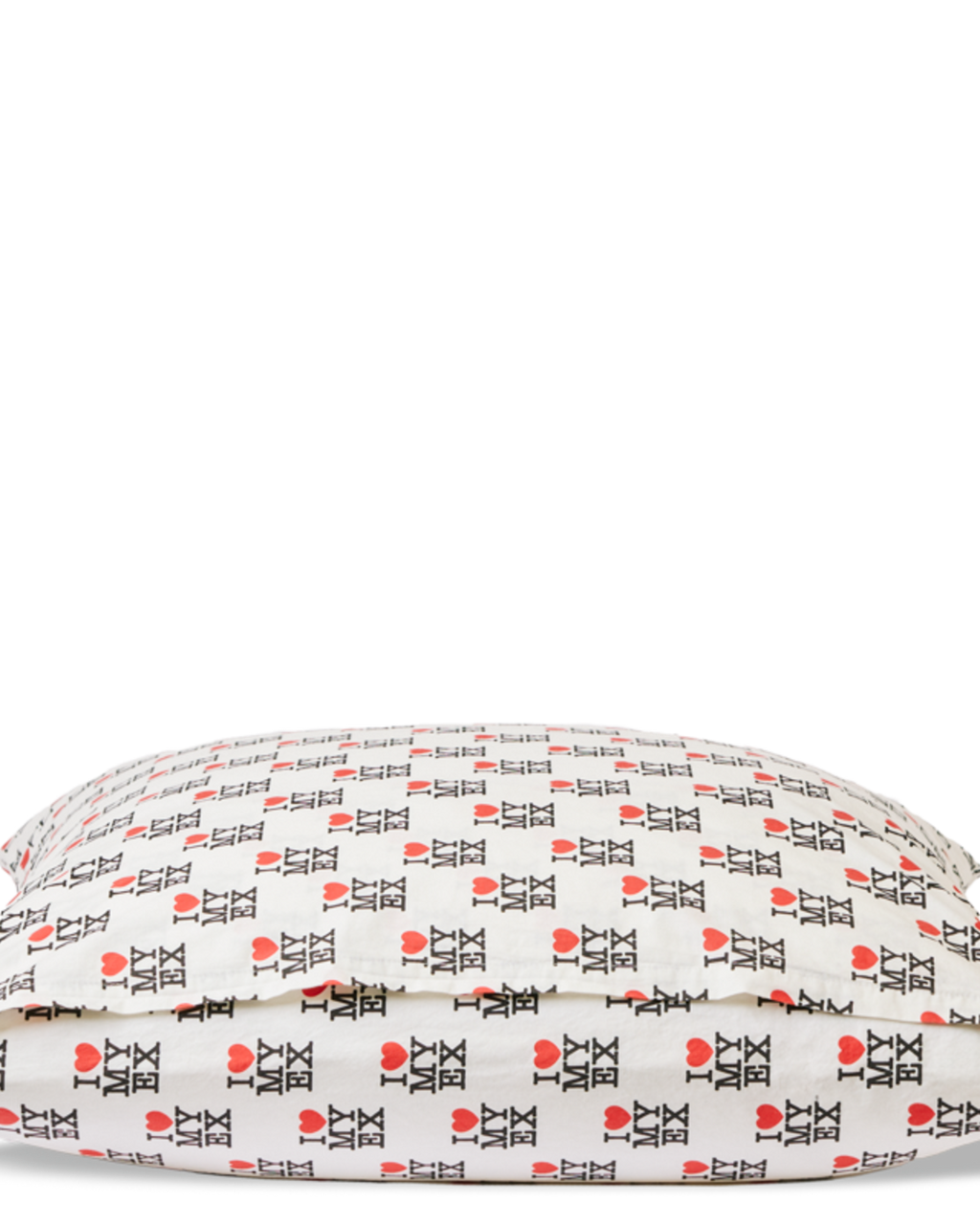 Merci x Carne Bollente - Cotton percale pillowcases - I Love My Ex