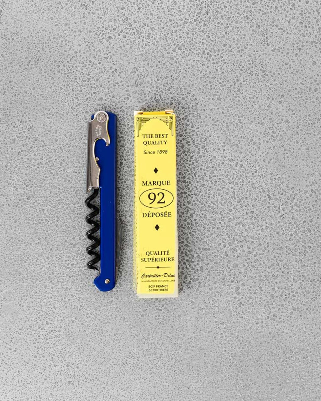 Sommelier corkscrew - Blue