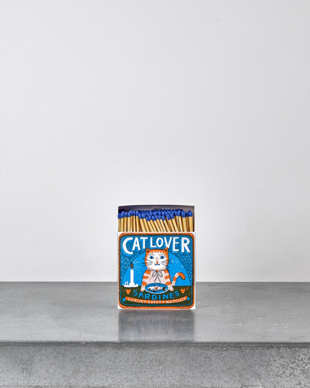 Boîte De 150 Grandes Allumettes - Box of 150 large matches - Cat Lover