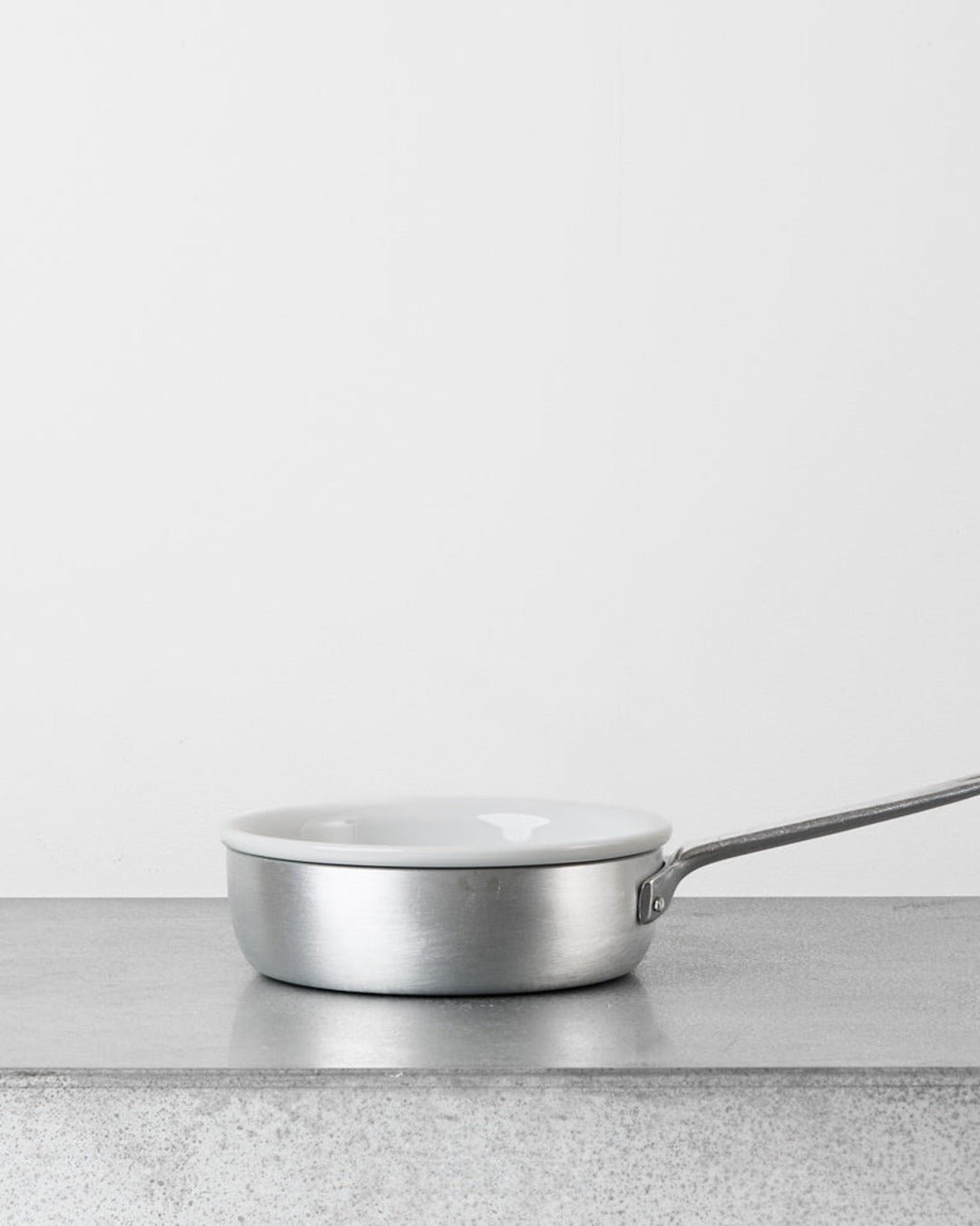 Italo Ottinetti - Frying pan with cover in aluminium