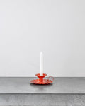 Italo Ottinetti - Bougeoir En Aluminum - Orange