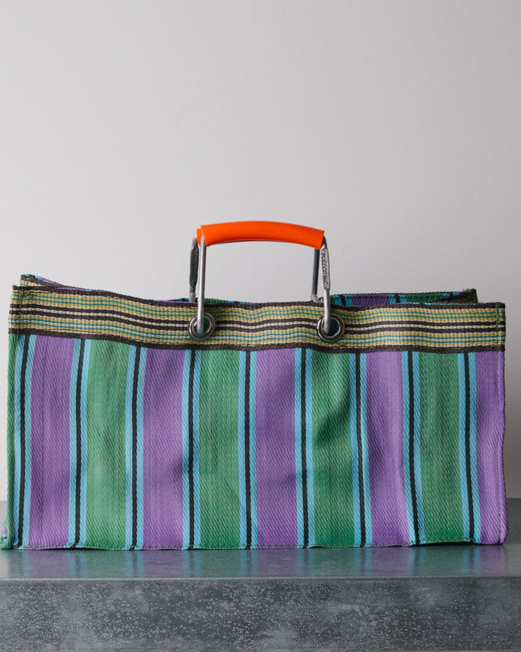 Puebco - Panier Rectangle - Vert & Violet