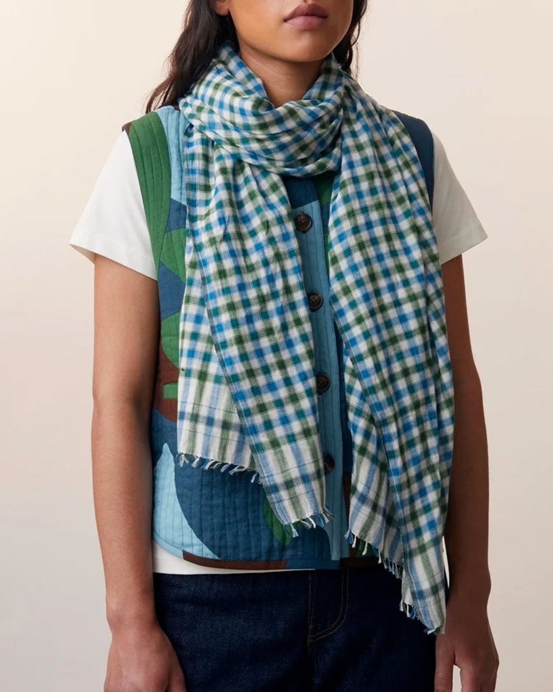 Moismont - Scarf n°769 - Bottle green