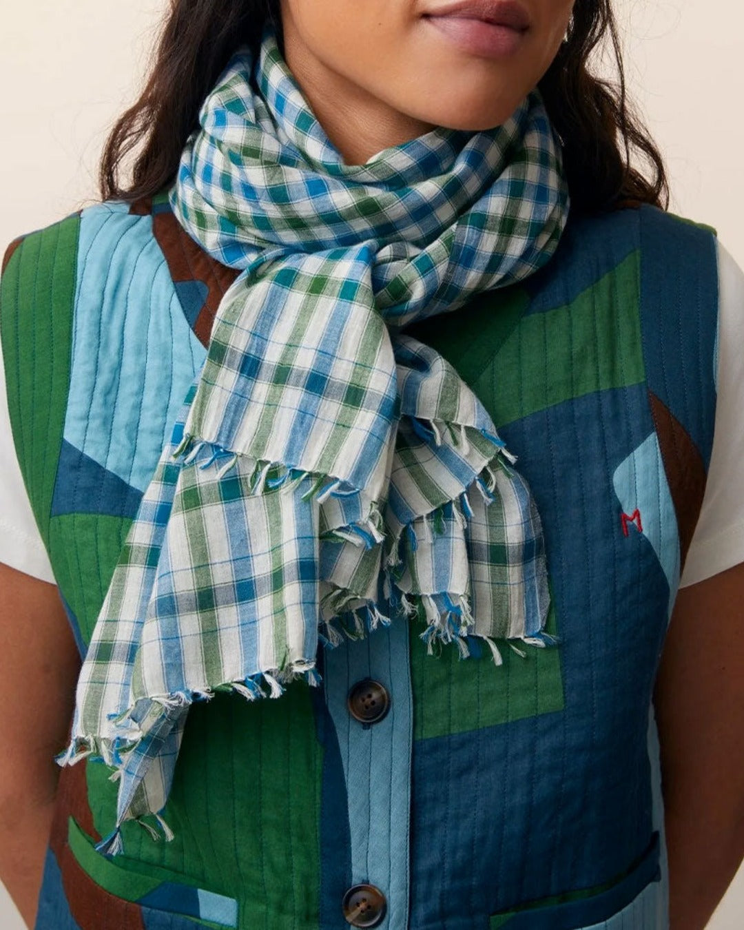 Moismont - Scarf n°769 - Bottle green