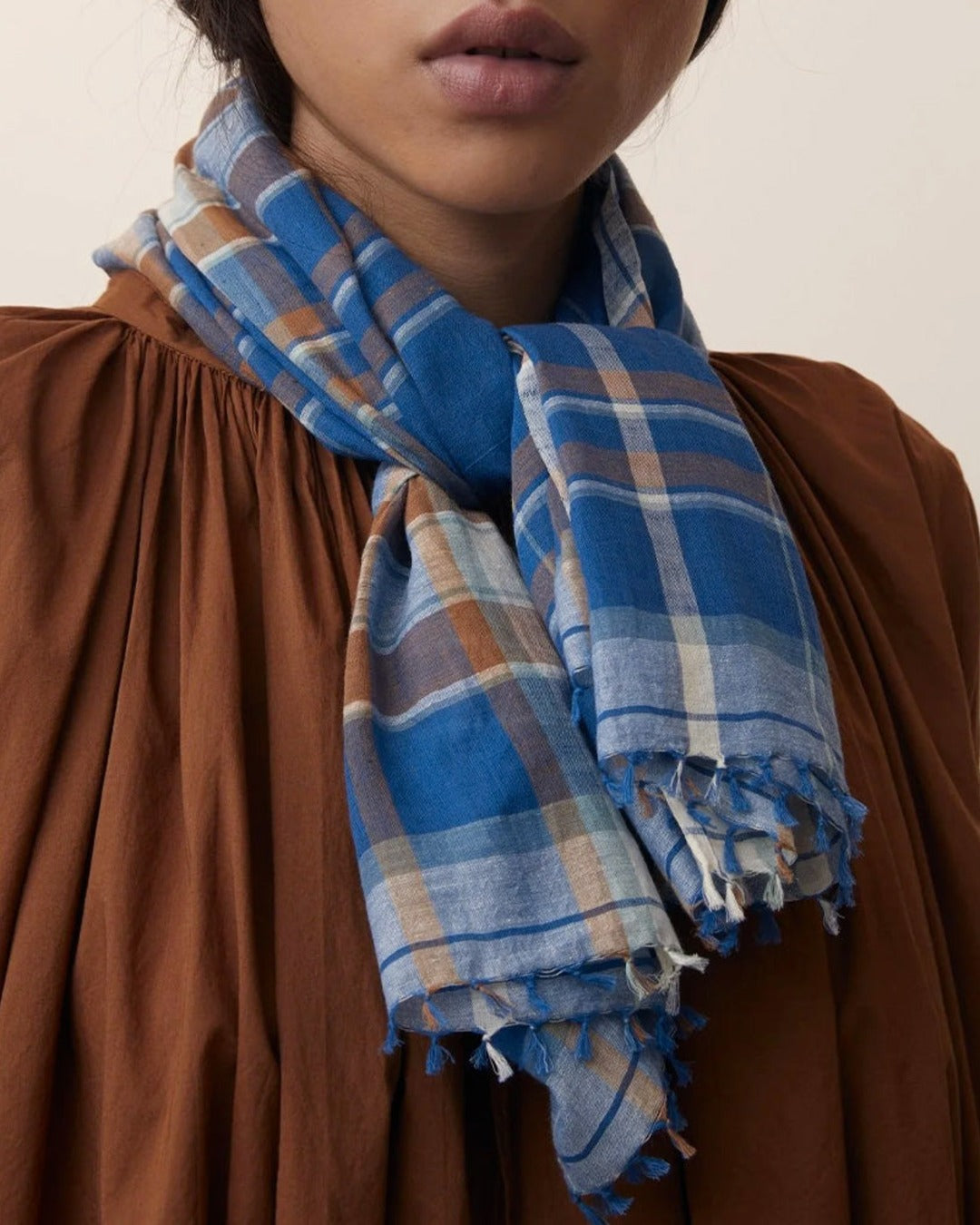 Moismont - Scarf n°768 - Royal Blue