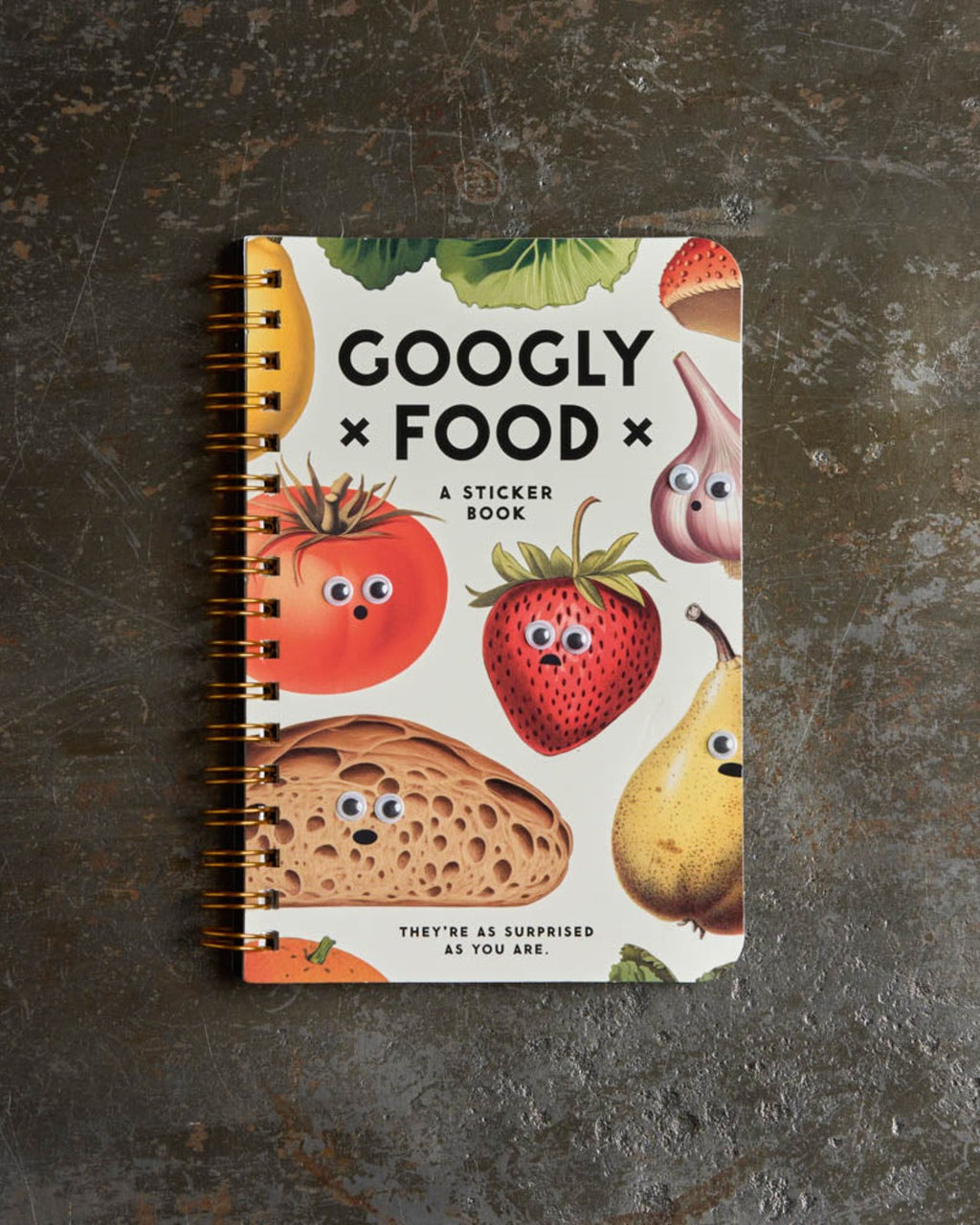 Book - Googly Food Sticker Book