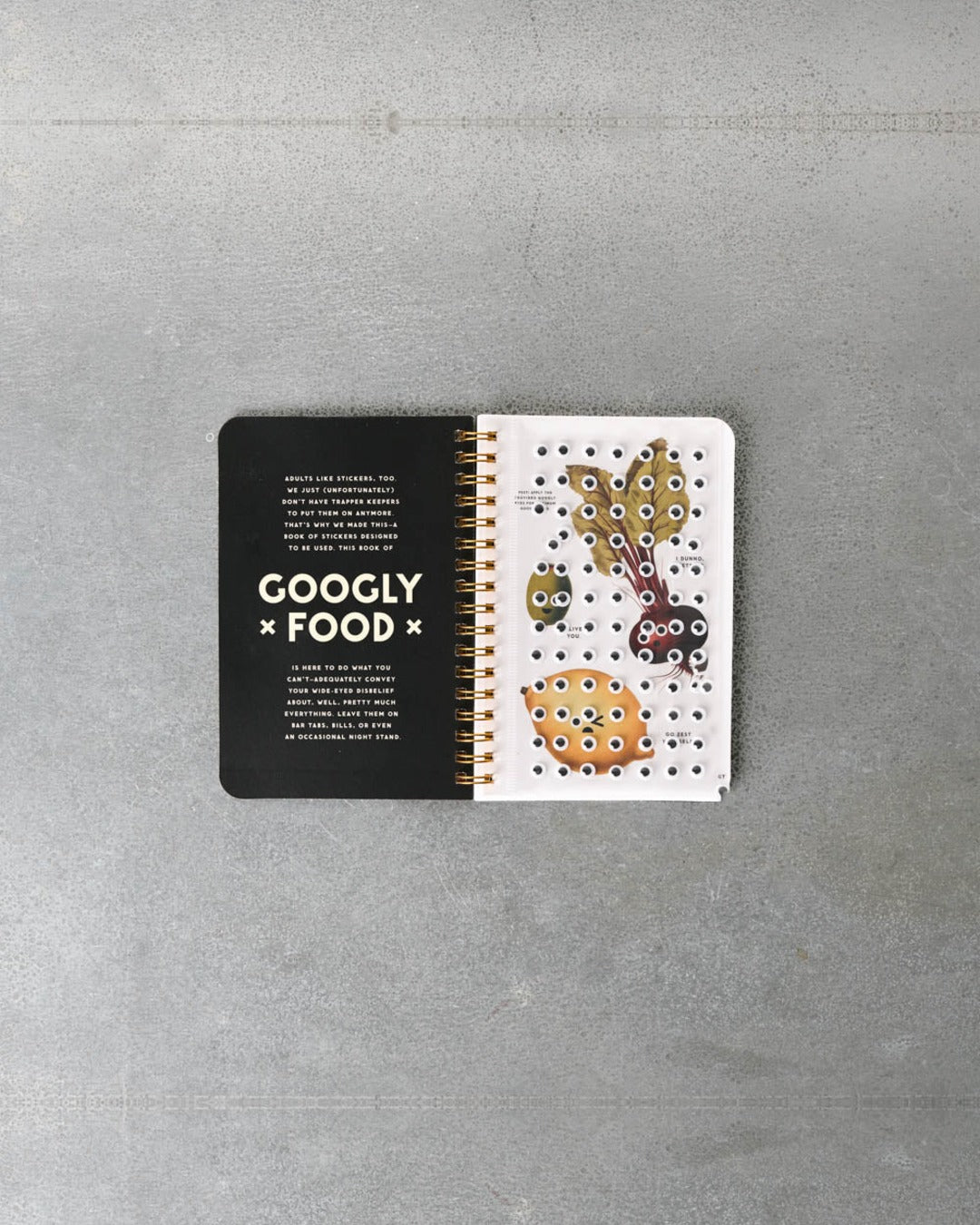 Book - Googly Food Sticker Book