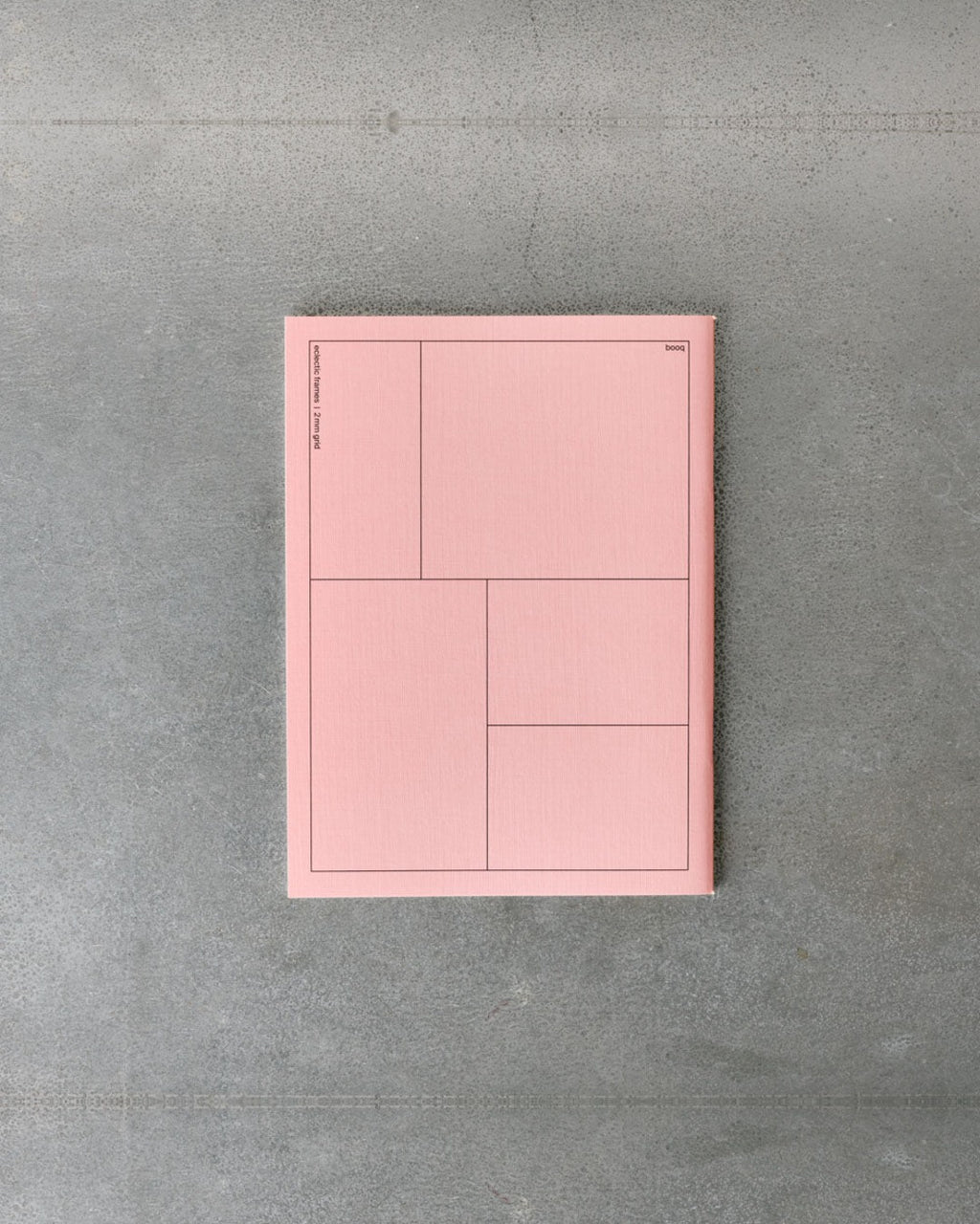 Edition Julie Joliat - Carnet Booq - Rose & Jaune