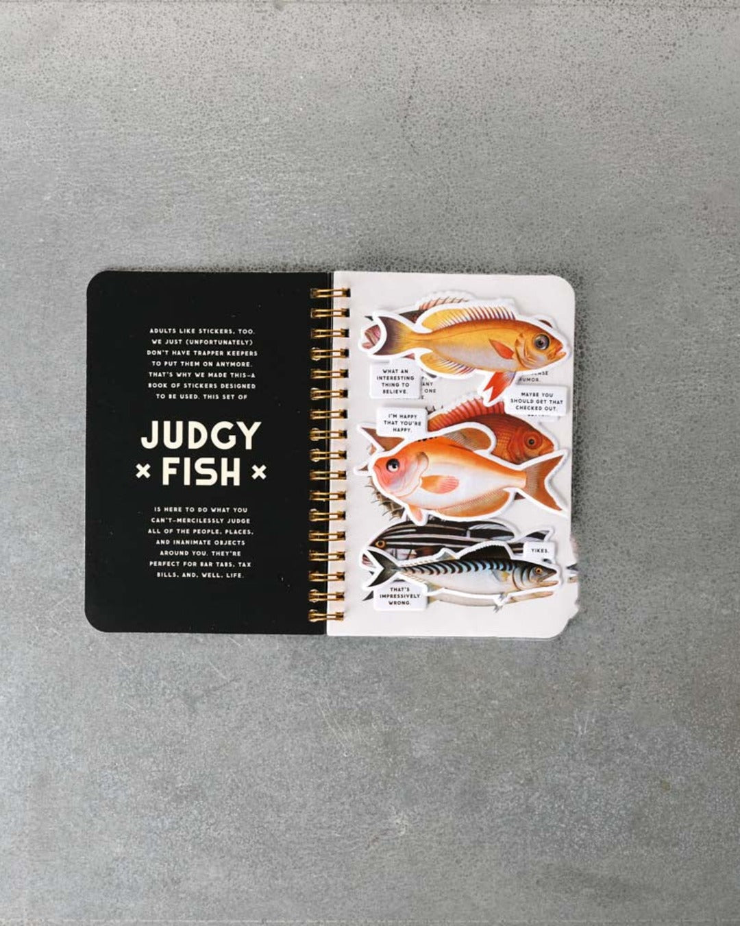 Livre - Judgy Fish Sticker Book
