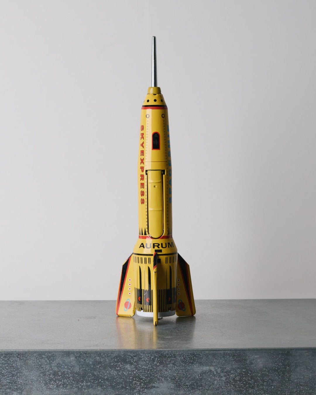 Die Blechfabrik - Jouet - Fusée Spatiale Jaune