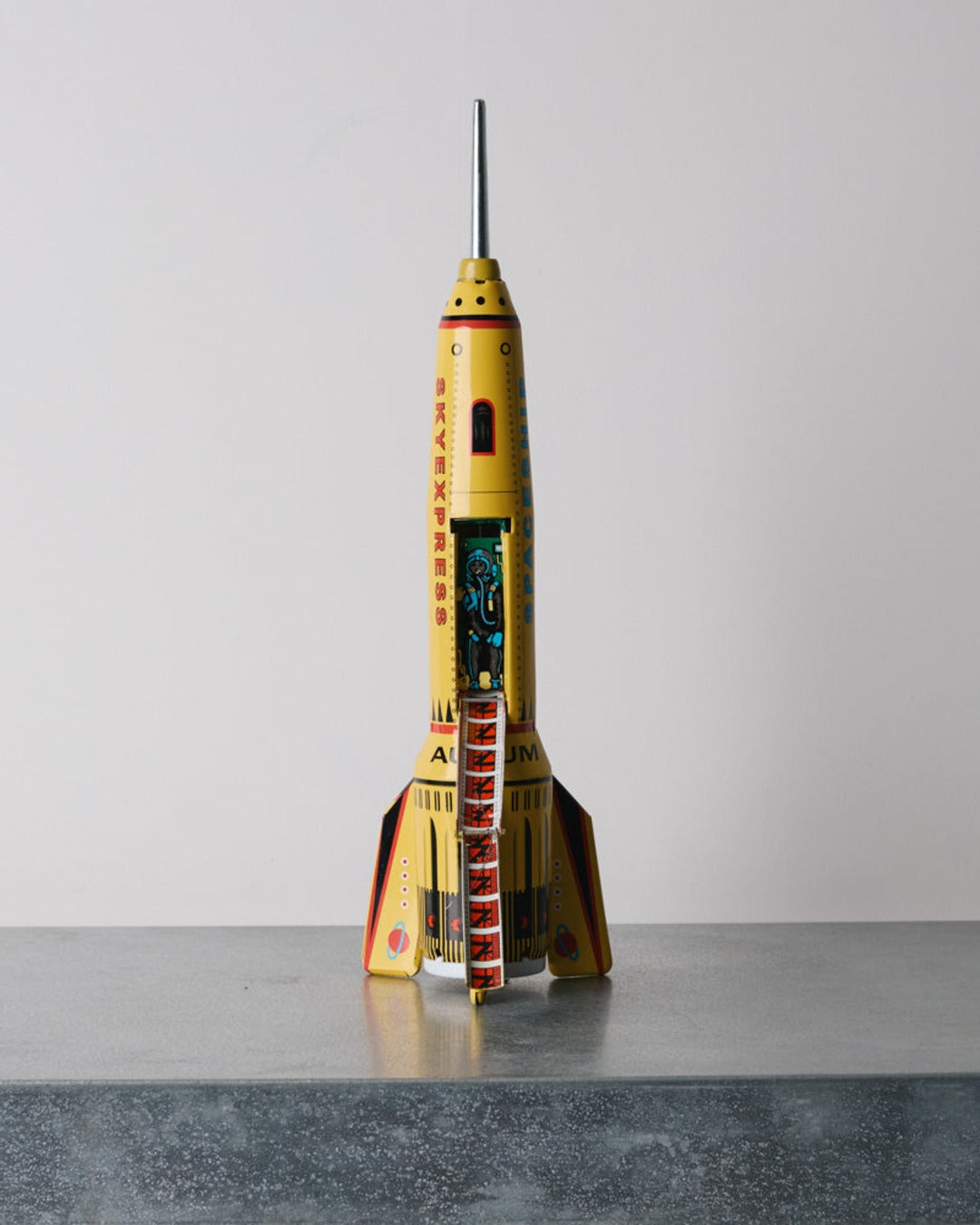 Die Blechfabrik - Jouet - Fusée Spatiale Jaune