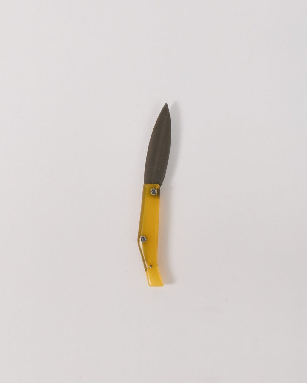 Pallares Solsona - Couteau Commun En Inox - Jaune