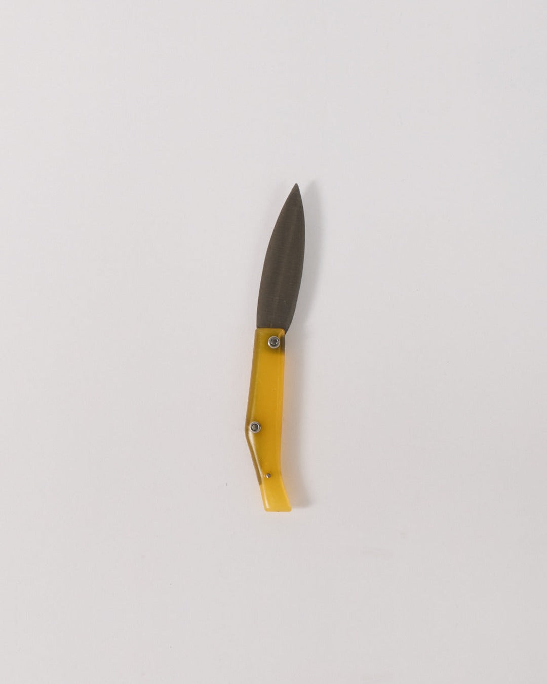 Pallares Solsona - Couteau Commun En Inox - Jaune