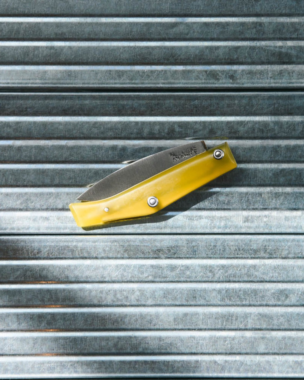Pallares Solsona - Couteau Commun En Inox - Jaune