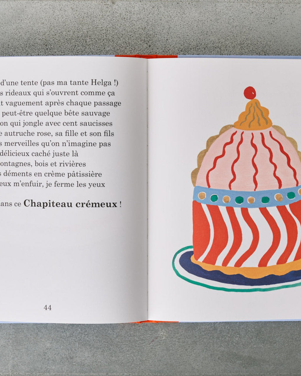 Maison Georges - Livre Pour Enfant J'Ai Revé D'Un Gâteau