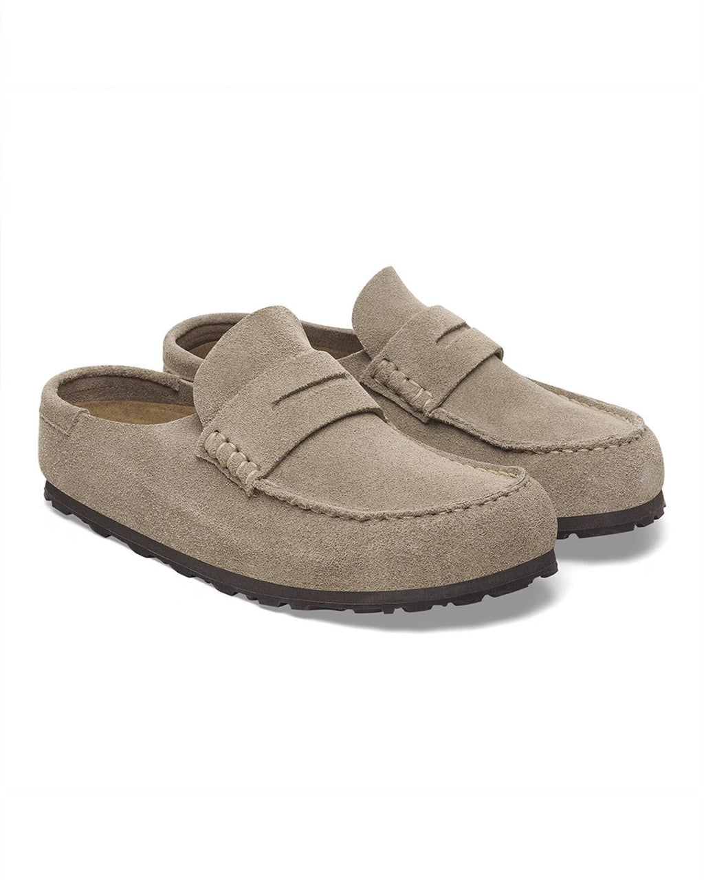 Birkenstock - Mocassins Naples Wrapped Leve - Taupe