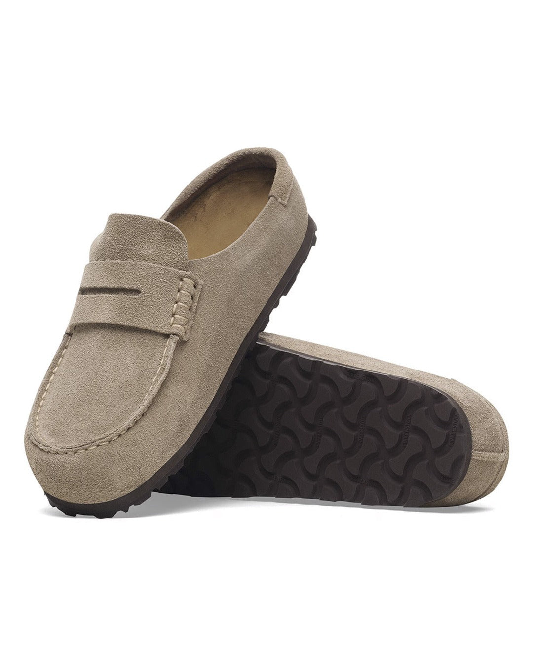 Birkenstock - Mocassins Naples Wrapped Leve - Taupe