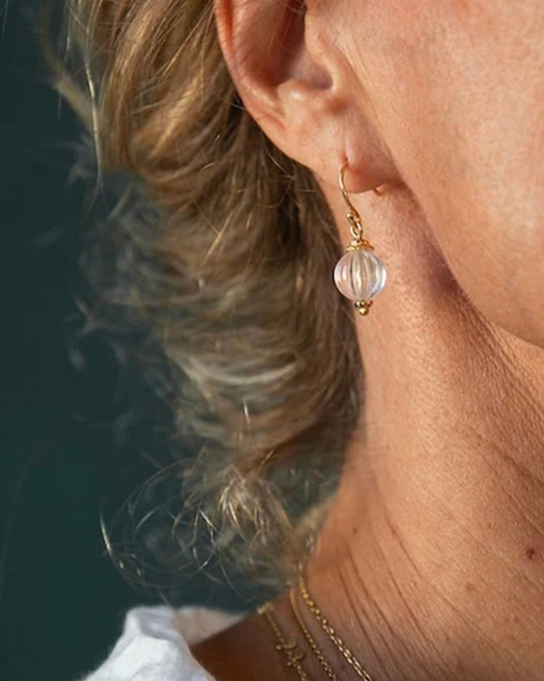 Alix D Reynis - Boucles D'Oreilles Lucrèce - Vermeil