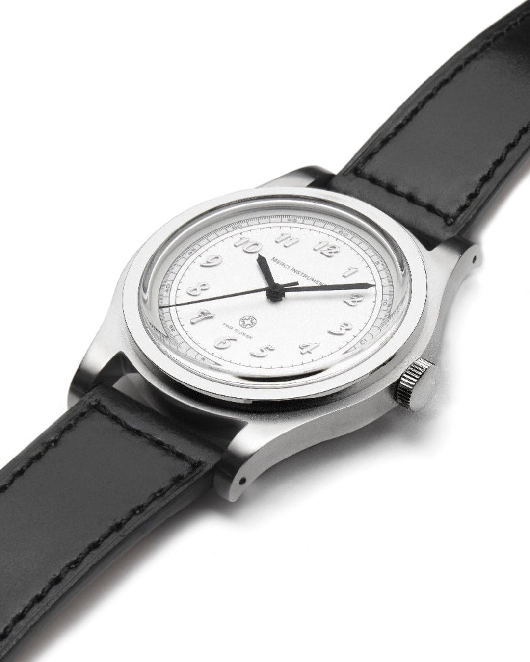 Merci Instruments LMM-01 Numerals front three-quarter view
