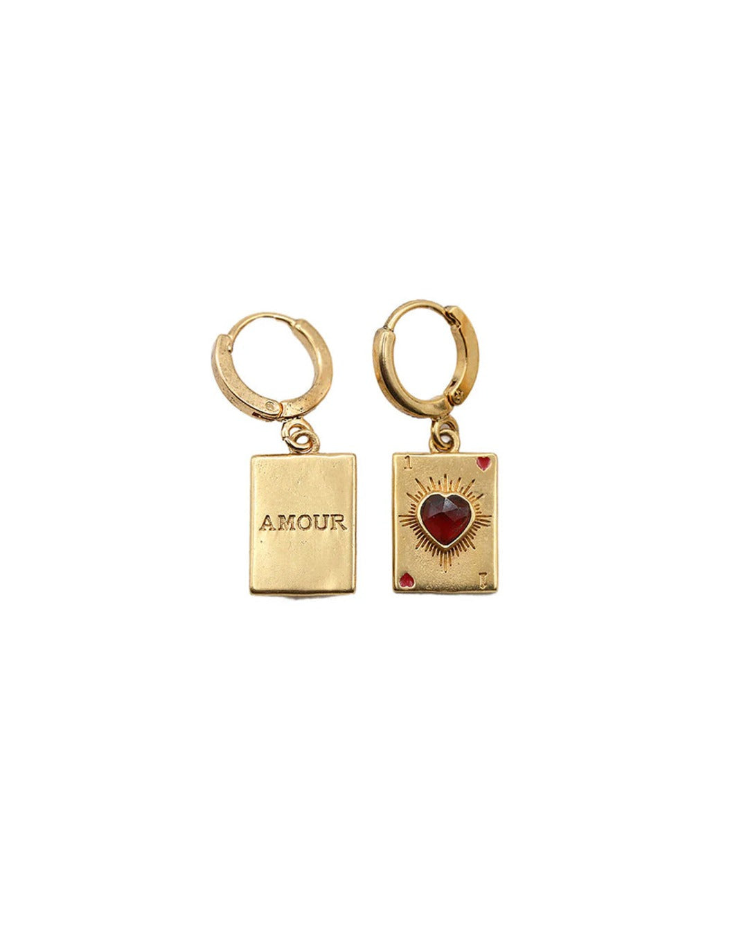 La2L - Mini Boucles D'Oreilles Sacha - Amour