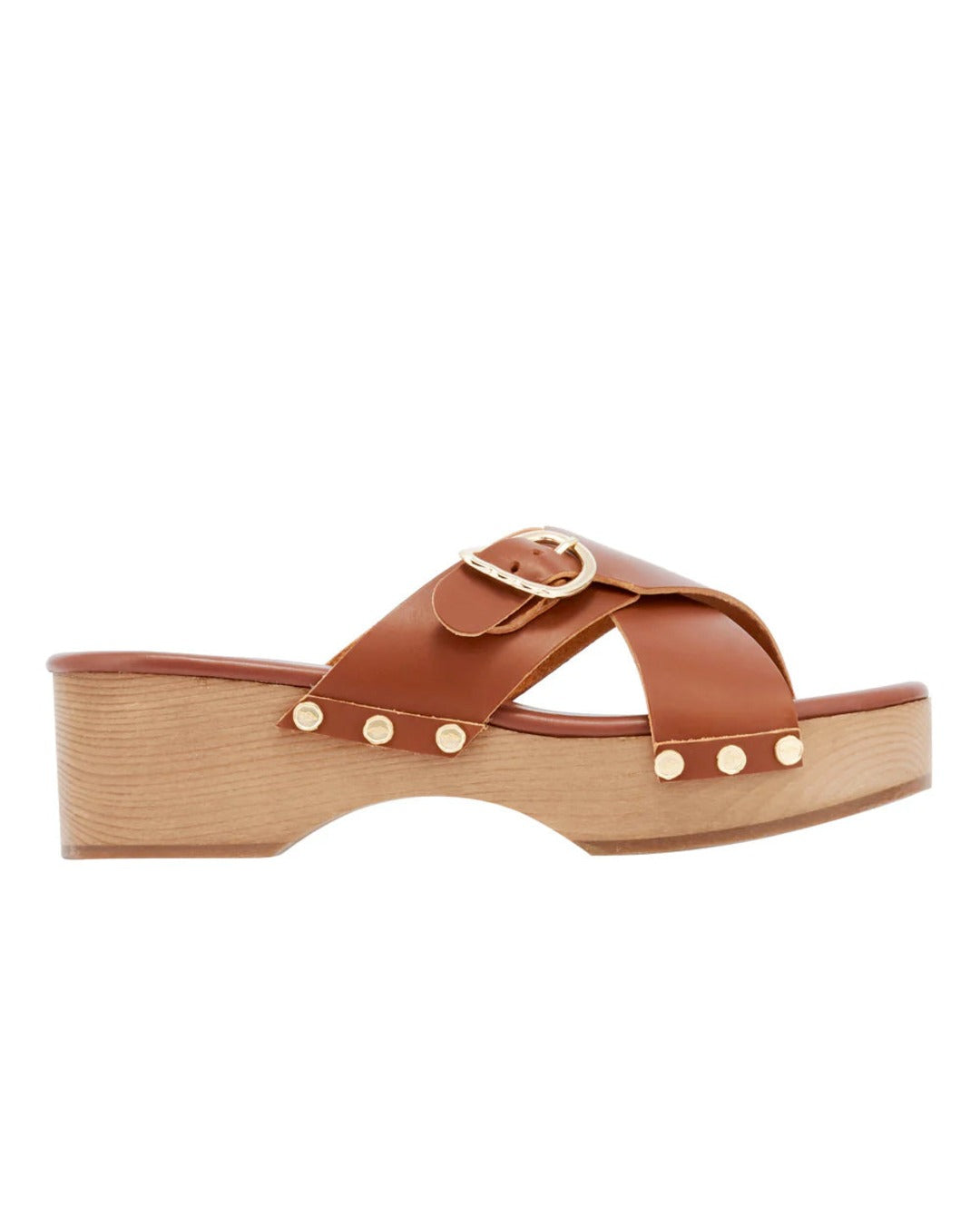 Ancient Greek Sandals - Marilisa Clog - Cotto Brown
