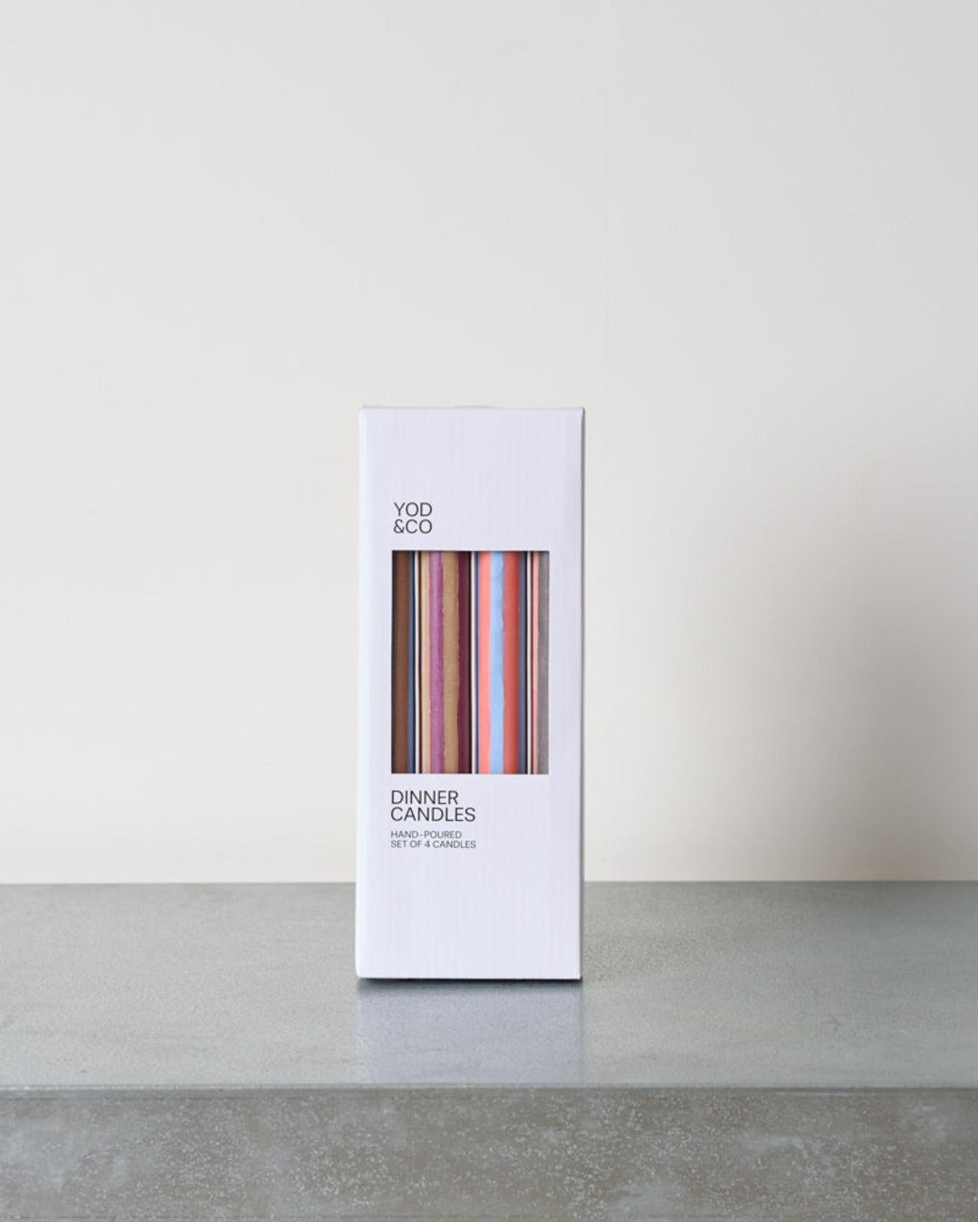 Yod&Co - Set of 4 candles - Contrast