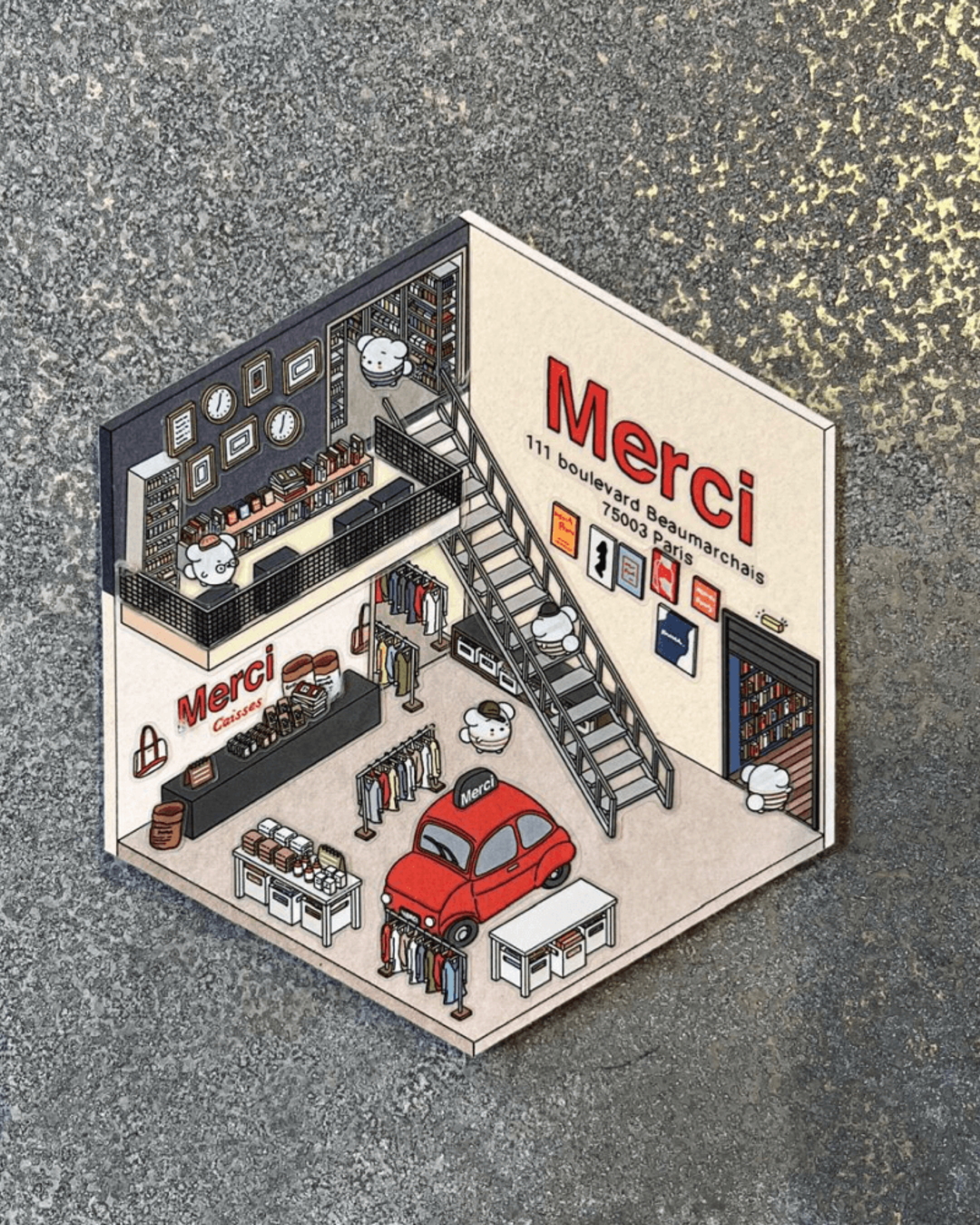 Merci - Kit Stickers