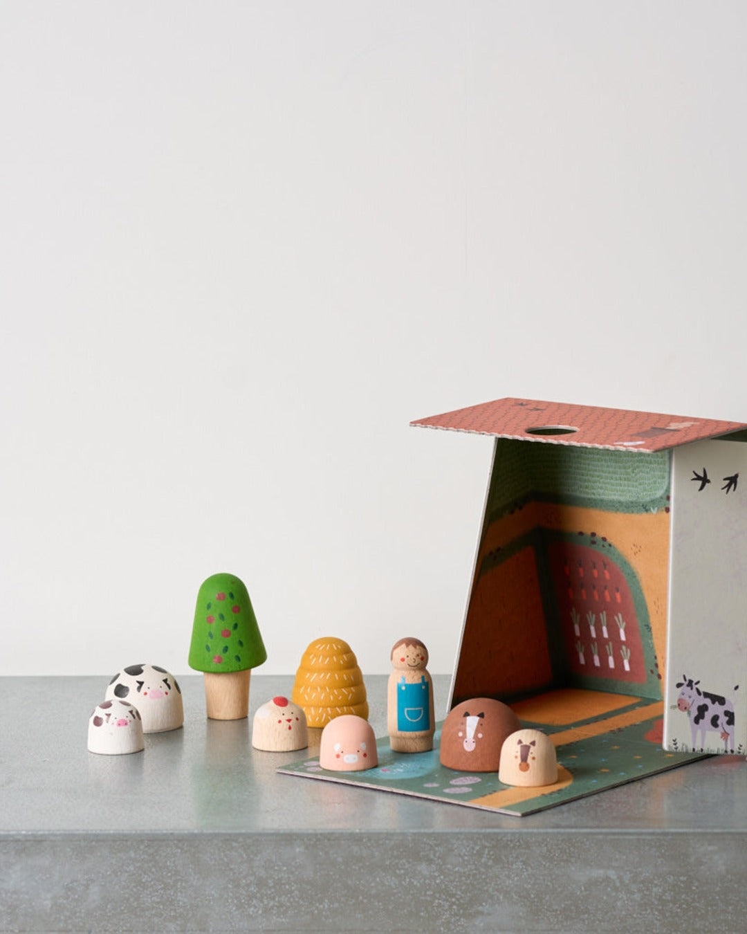 Londji - Jeu Wooden World Farm