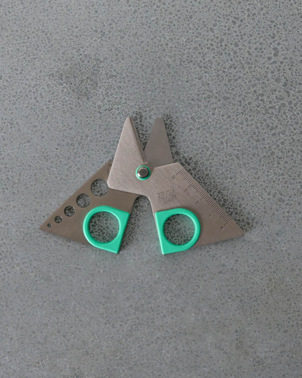 Ciseaux Triangle - Vert