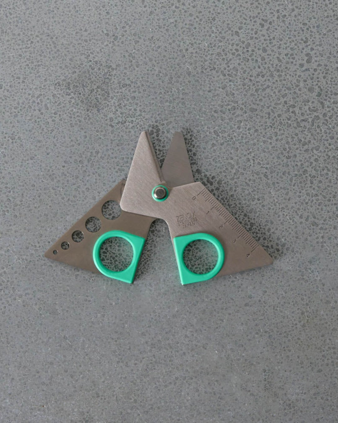 Ciseaux Triangle - Vert