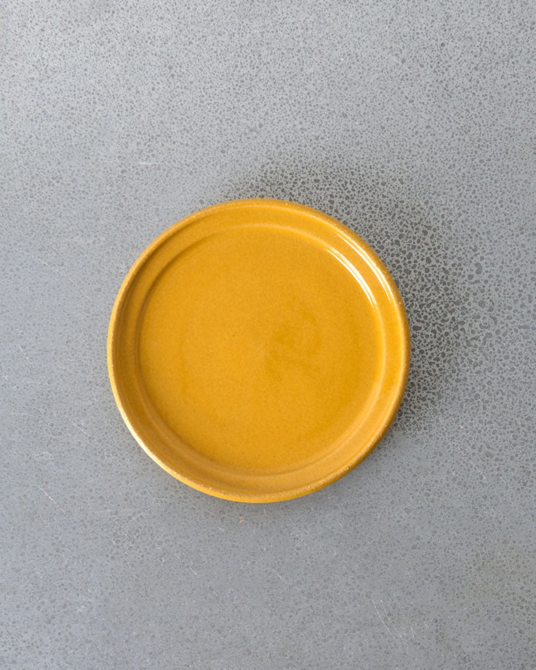 Studio M - Assiette Dessert Temps - Jaune