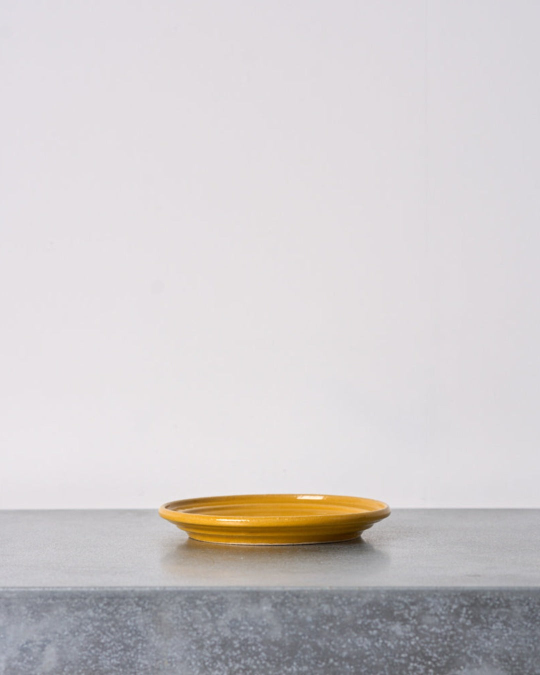 Studio M - Assiette Dessert Temps - Jaune