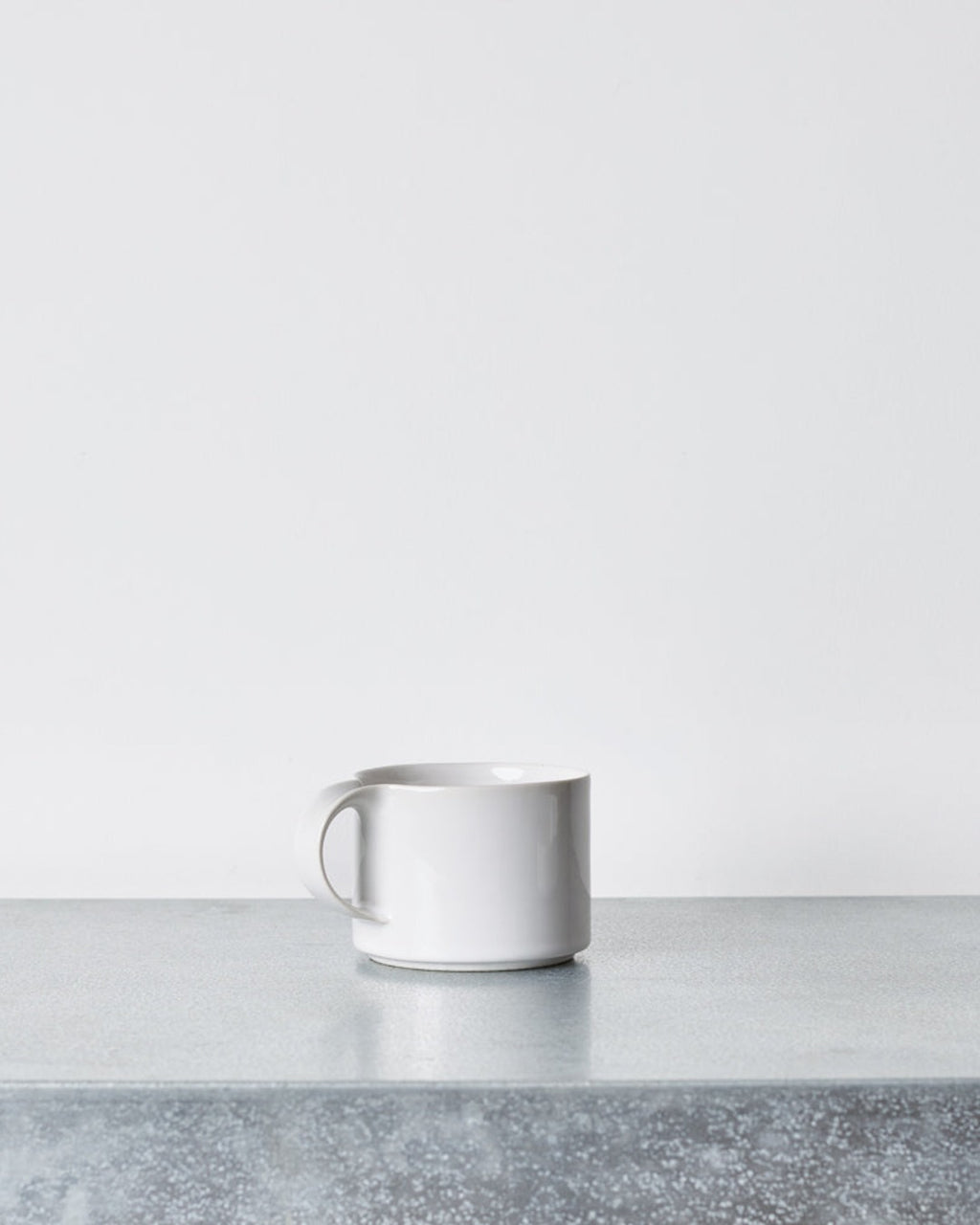 Ceramic Japan - Cup and saucer Moderato - White