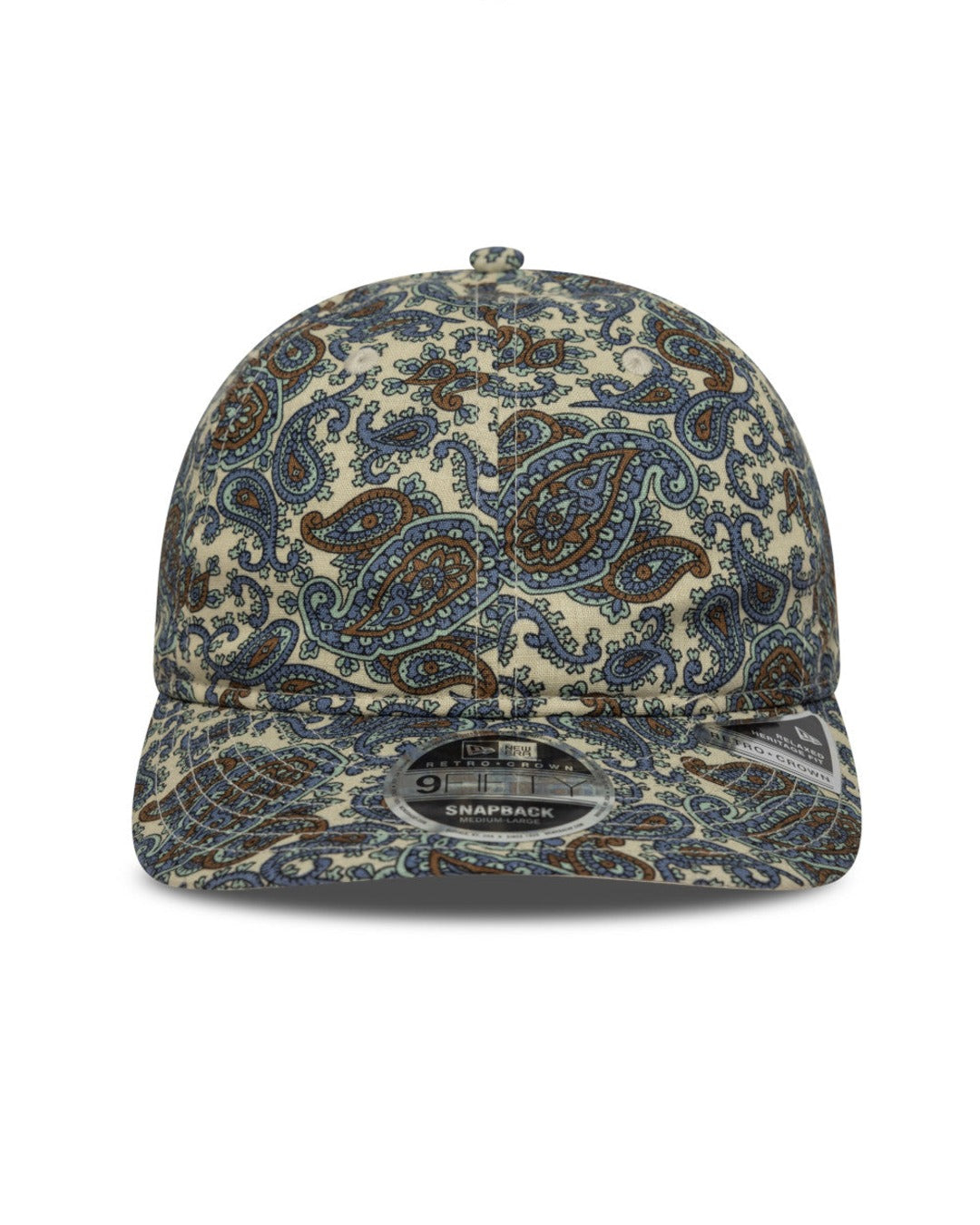 New Era - 9 Fifty Retro Paisley Cap - Cream