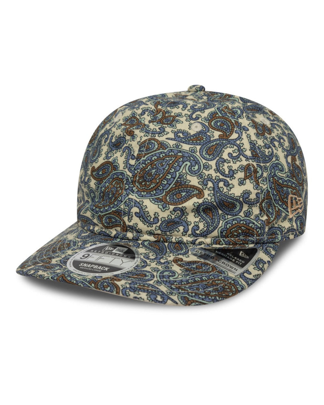 New Era - 9 Fifty Retro Paisley Cap - Cream