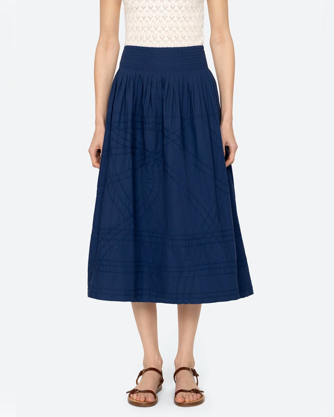 Sea NY - Jupe Camden - Bleu Myrtille