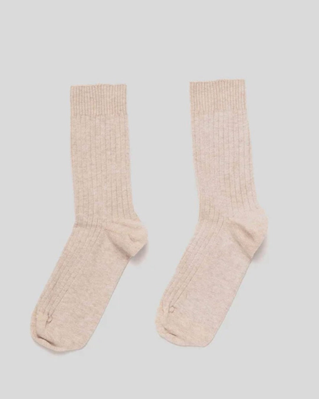 Baserange - Ribbed Mid-Calf Socks - Haptic