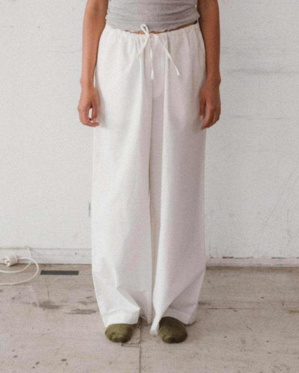 Baserange - Kolla Trousers - White