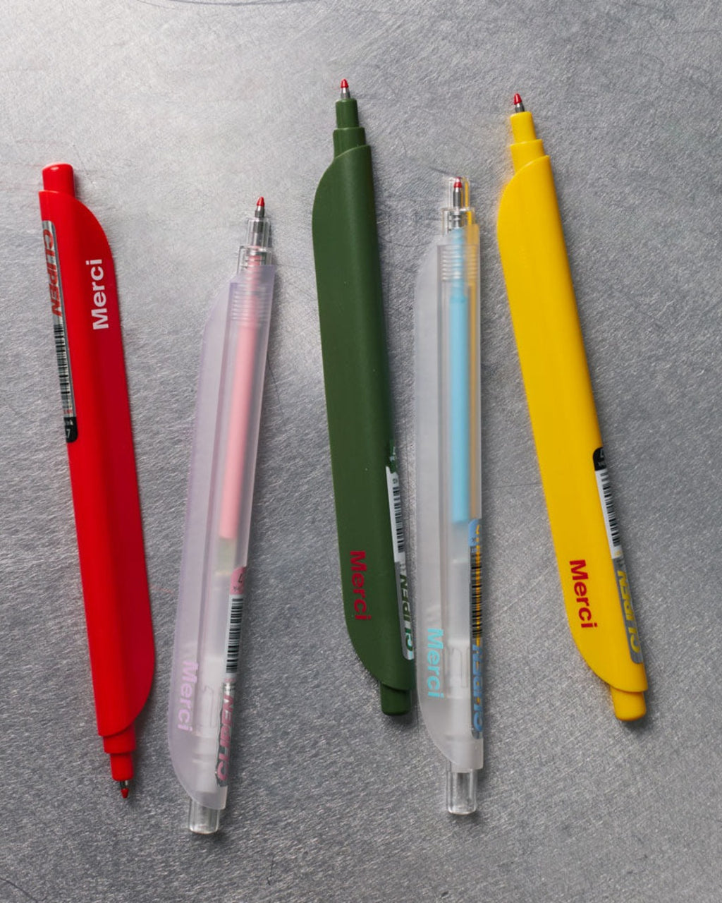 Merci - pen - Khaki